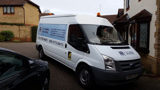 20170317_091447-3264x1824 AR Plumbing & Heating van